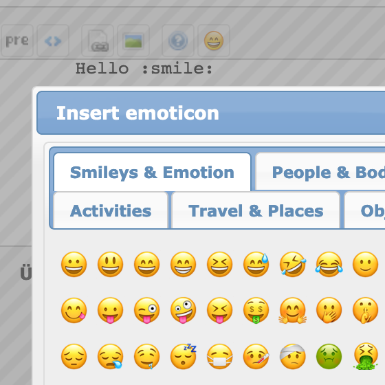 Emoji Button 文本中快速插入表情符号